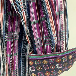 ROBERT GRAHAM Pink/Navy 1XL SHIRT- flip cuff